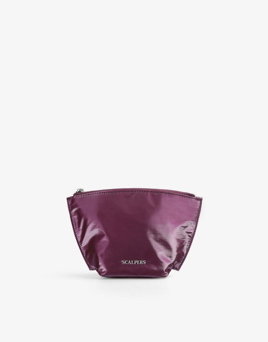 Scalpers mini street purse in purple