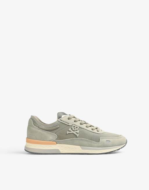 Scalpers – Moon – Sneaker in Khaki