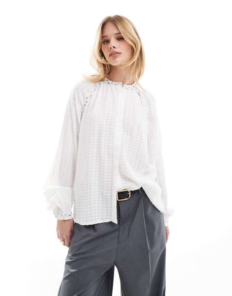 Scalpers New Braid Shirt In White - view 1