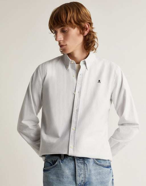 Scalpers - New - Camicia Oxford grigia