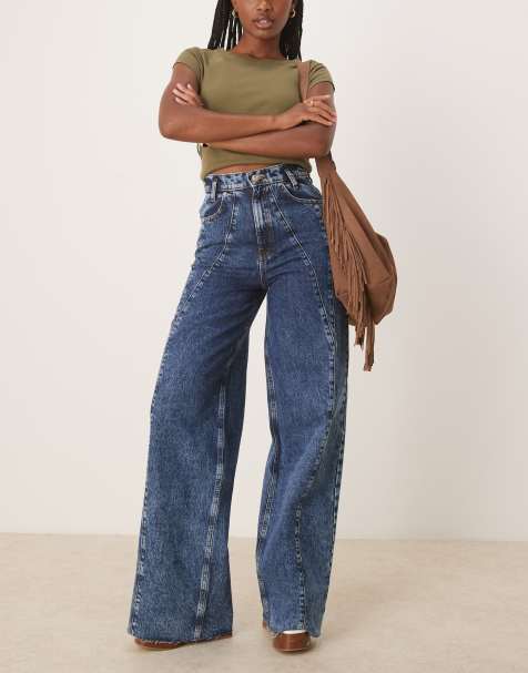 Scalpers New curvy denim pant in dark indigo - view 1