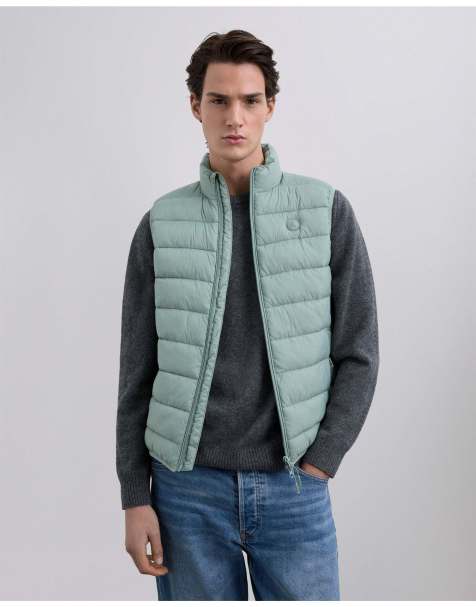 Scalpers – New Gstaad – Weste in hellem Khaki - view 1