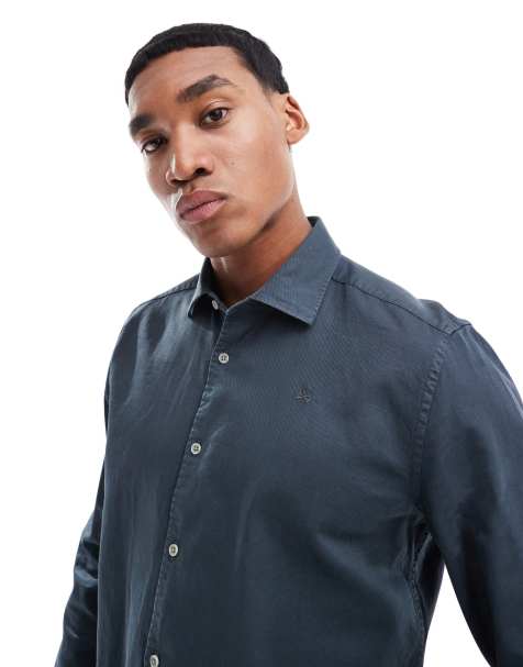 Scalpers - New Honeycomb K - Camicia blu navy - view 1