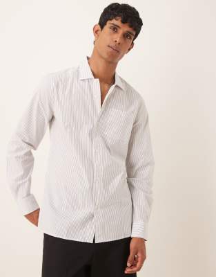 Scalpers - New Jon Bd - Camicia a righe blu