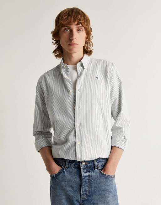 Scalpers – New Oxford – Hemd in Khaki