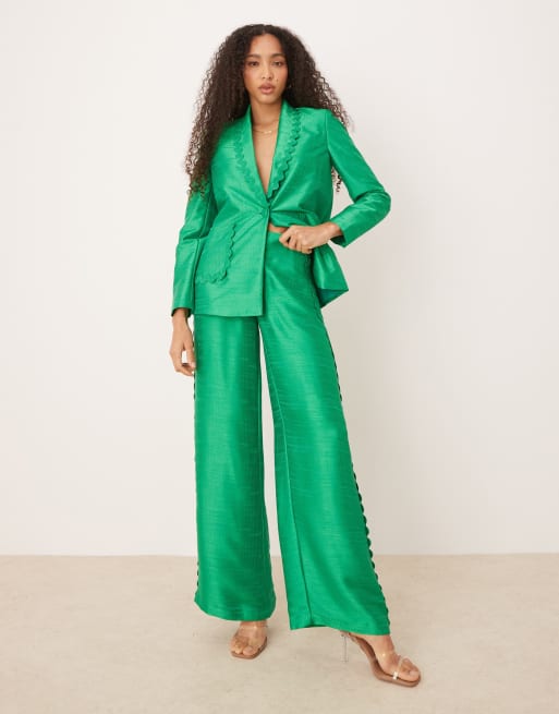 Scalpers – New Scallop – Hose in Grün