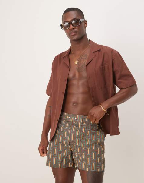 Scalpers - Newport S - Short de bain - Marron - view 1