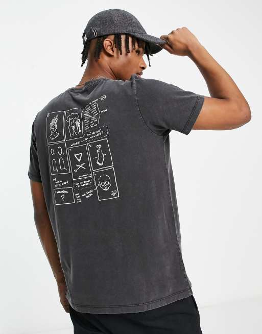 Scalpers - Notes - T-shirt - Gris anthracite