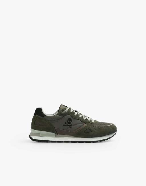 Scalpers - Nubryan - Sneakers in kaki