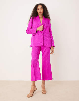 Nujac pants in fuchsia-pink