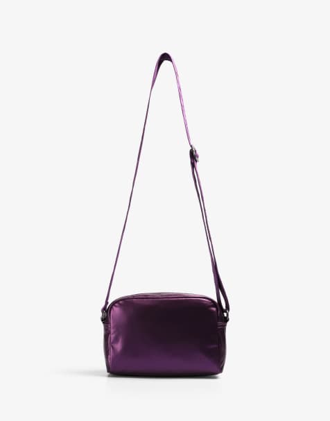 Scalpers - NY - Borsa viola in tessuto - view 1