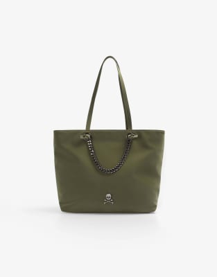 NY Chain Eday Bag In Khaki-Green