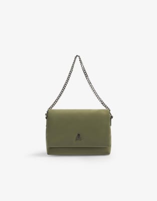 Scalpers NY Chain Week Bag In Khaki-Green