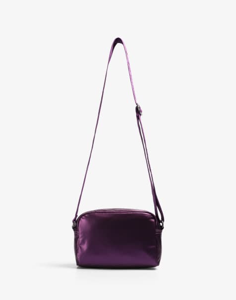Scalpers Ny fabric bag in purple - view 1