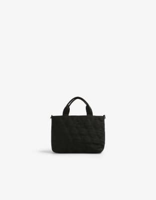 Scalpers - NY - Gesteppte Tasche in Schwarz