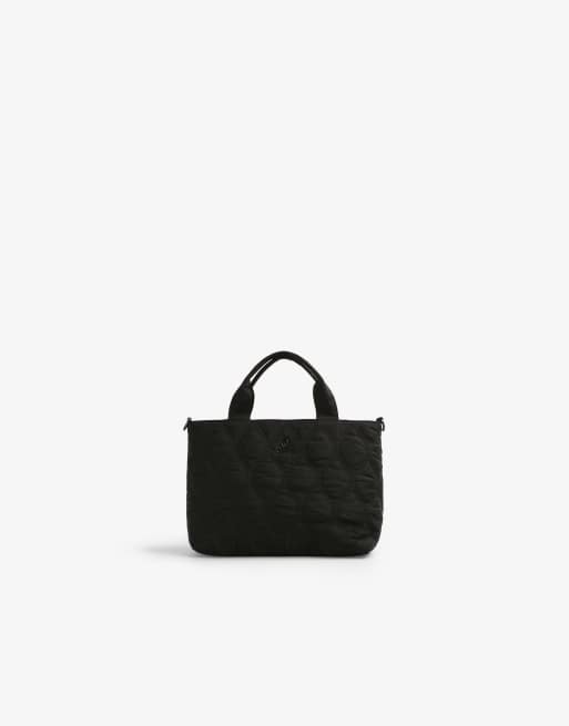 Scalpers – NY – Gesteppte Tasche in Schwarz