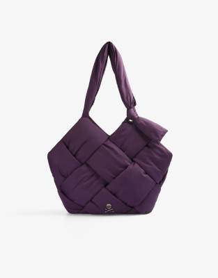 Scalpers - NY - Große Origami-Tasche in Lila