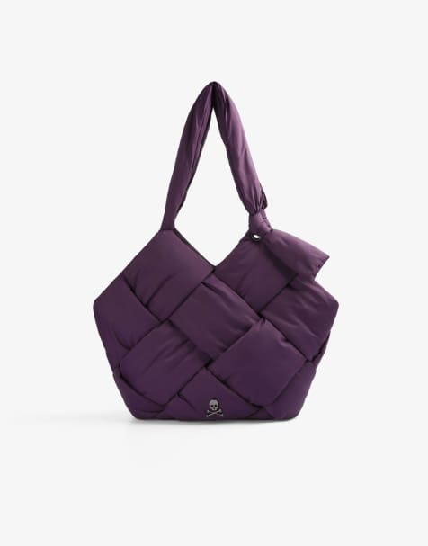 Scalpers - NY - Grote origami tas in paars - view 1