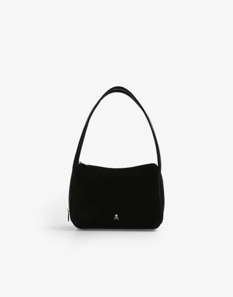 Scalpers - NY - Mini tas met rits in zwart - view 1