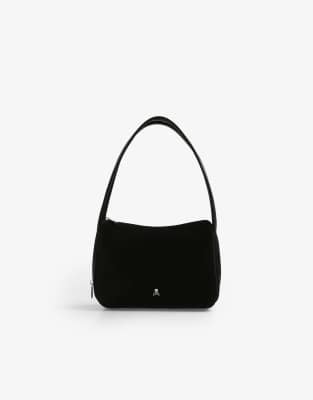 Scalpers - NY - Mini-Tasche in Schwarz mit Reißverschluss