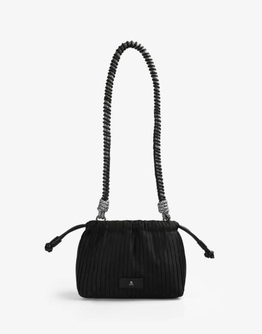 Scalpers Ny pleated bag in black
