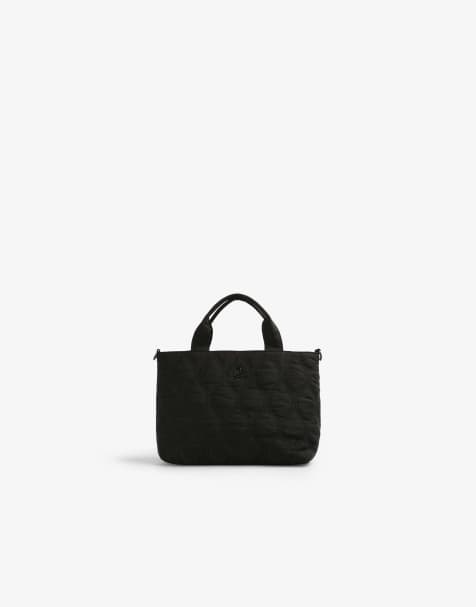 Scalpers NY quilted day bag in black - view 1