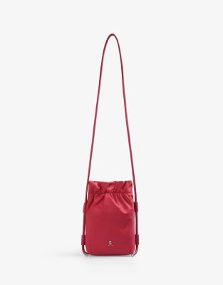 NY Sac bag in raspberry-pink