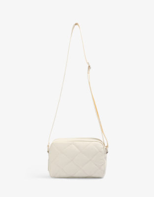 Scalpers - NY - Tasche aus gestepptem Stoff in Ecru-Neutral