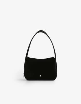 NY zipper mini bag in black