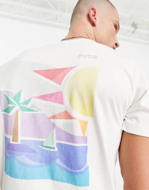 Scalpers - Office - T-shirt - Blanc cassé