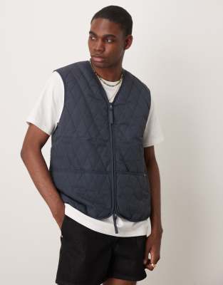 Scalpers Oliver Vest In Blue