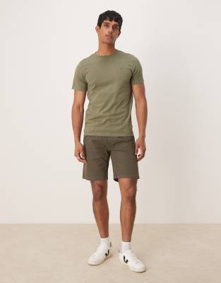 Outfitters shorts in dark khaki-Green