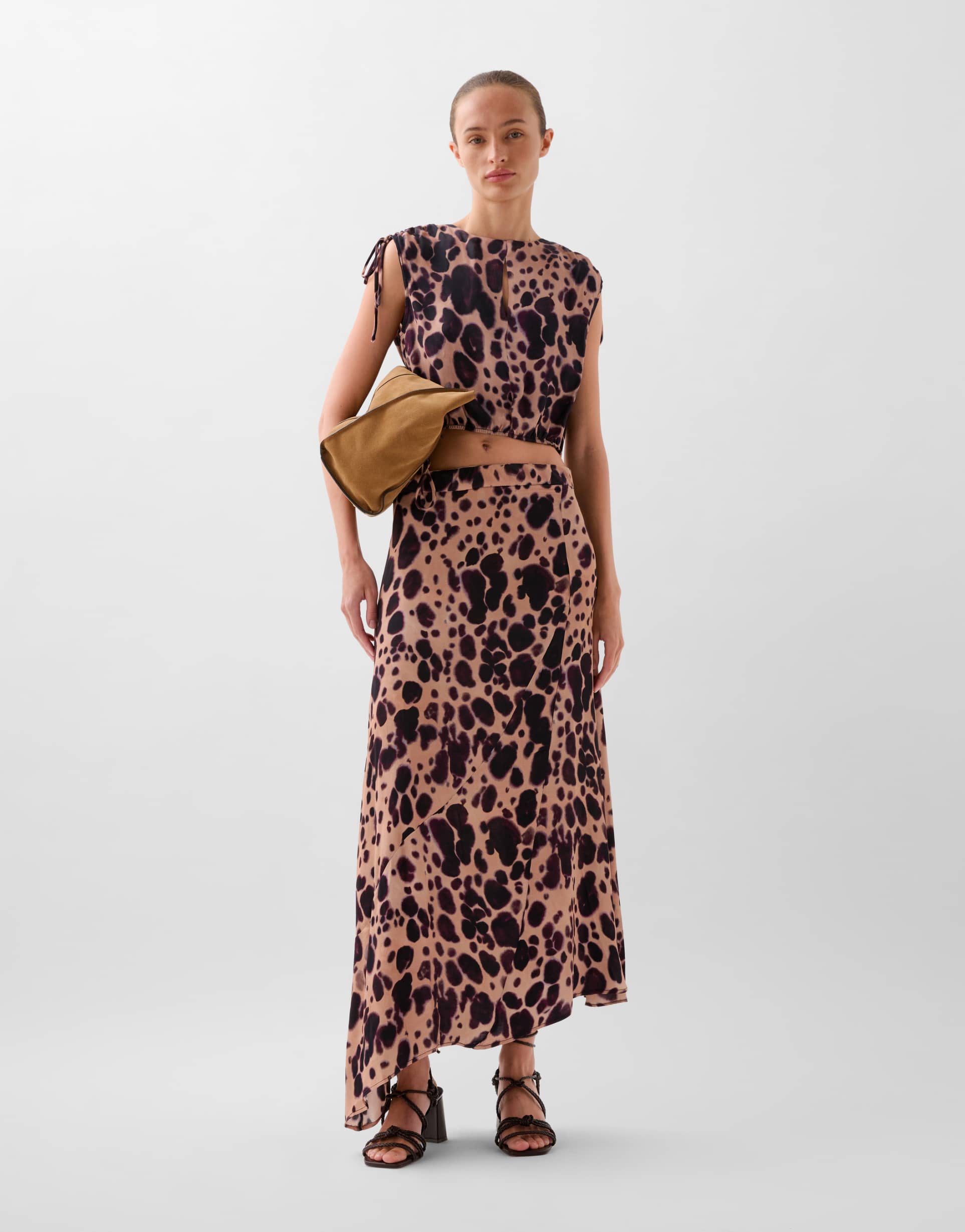 scalpers paleleo top in animal print