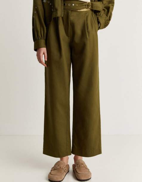 Scalpers - Pantalon à clous - Kaki - view 1