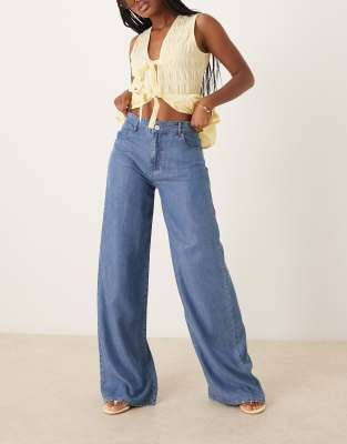 Scalpers - Pantalon en denim de tencel - Indigo foncé