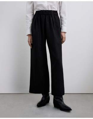 Scalpers - Pantalon en maille - Noir