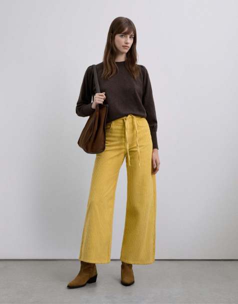 Scalpers - Pantaloni color senape - view 1