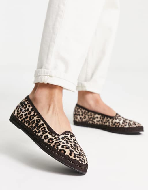 Scalpers - Pantofole di pelle animalier