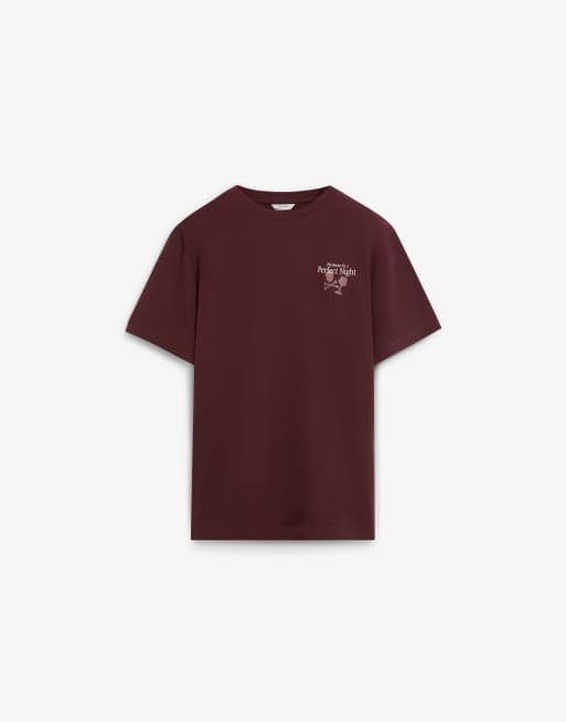 Scalpers - Perfect Night - T-shirt in bordeauxrood