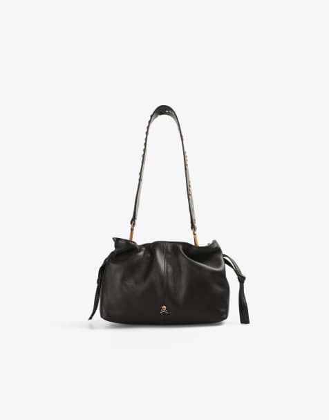 Scalpers - Petit sac à dos souple à détail clouté - Noir - view 1