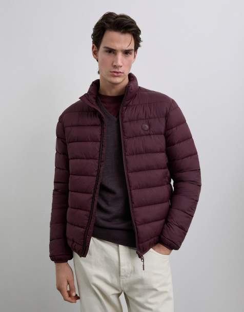 Scalpers - Piumino leggero color bordeaux - view 1