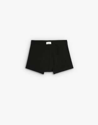 Scalpers plain boxer in black