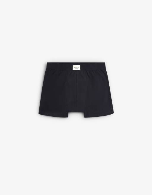 Scalpers plain boxer in navy