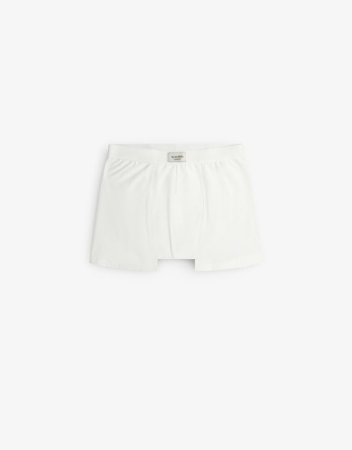 Scalpers plain boxers in white