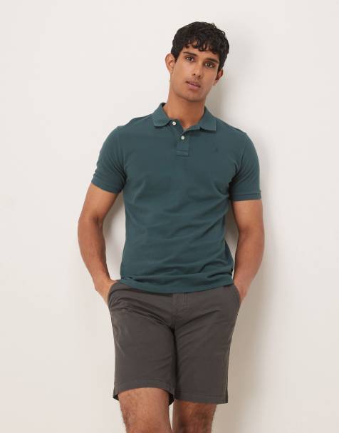 Scalpers - Polo basic verde scuro - view 1