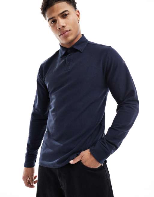 Scalpers – Polohemd in Marineblau