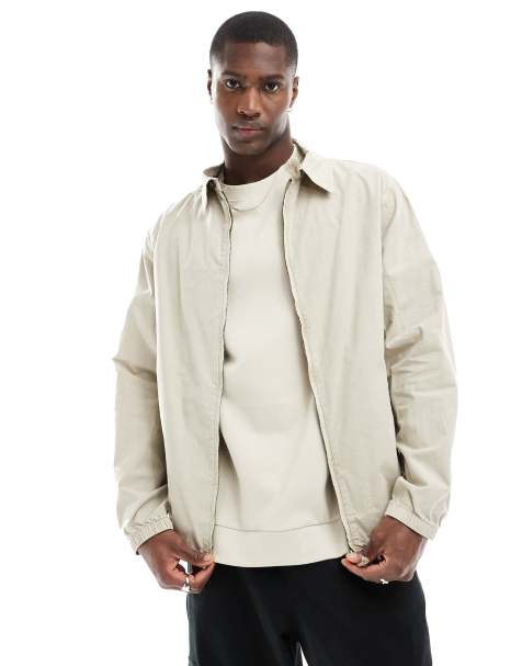 Scalpers ralf jacket in beige - view 1
