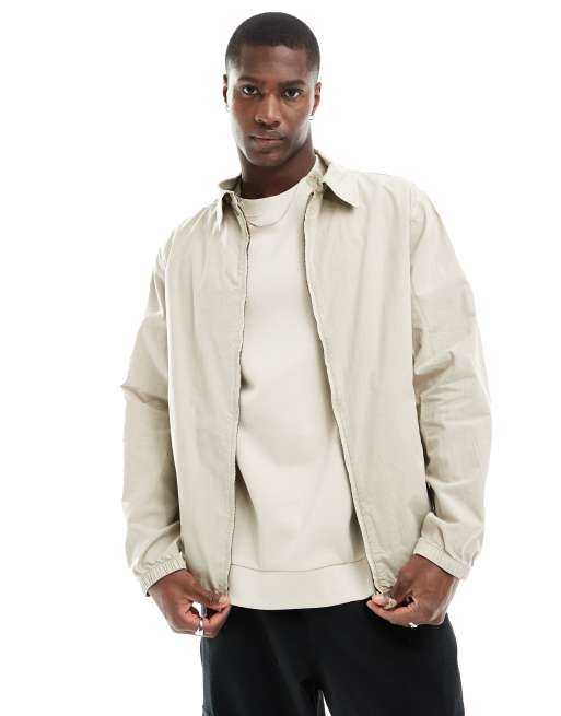 Scalpers ralf jacket in beige | ASOS