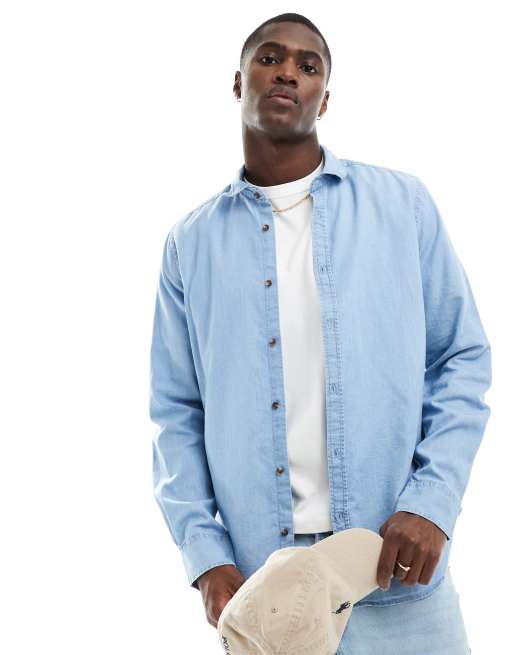 Scalpers - Ralph - Chemise - Bleu clair