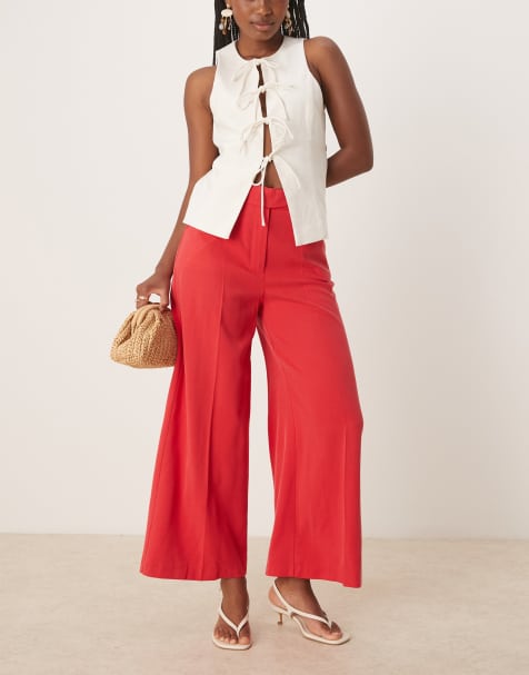 Scalpers Red pant in red